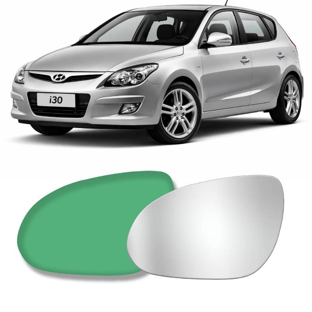 Refil Espelho Lente Retrovisor i30 2009 a 2012 Sem Base em Oferta na Shopee