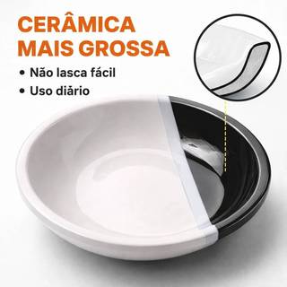 Jogo de Pratos Fundos Grossos 4 Peças – Mais Resistência e Durabilidade