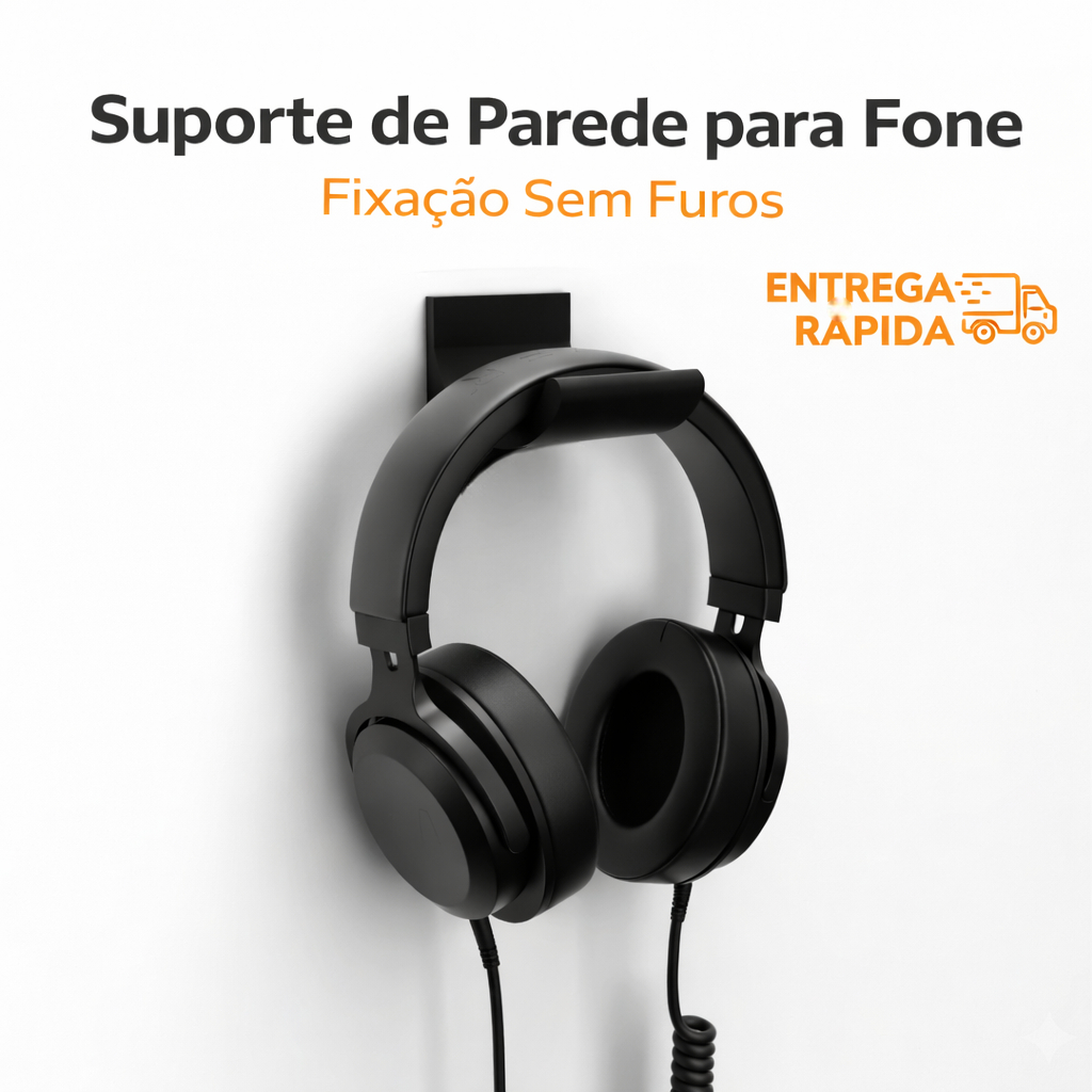 Suporte Fone De Parede Suporte Para Headset Gamer Headphone Setup Organizado Decoração Minimalista em Oferta na Shopee