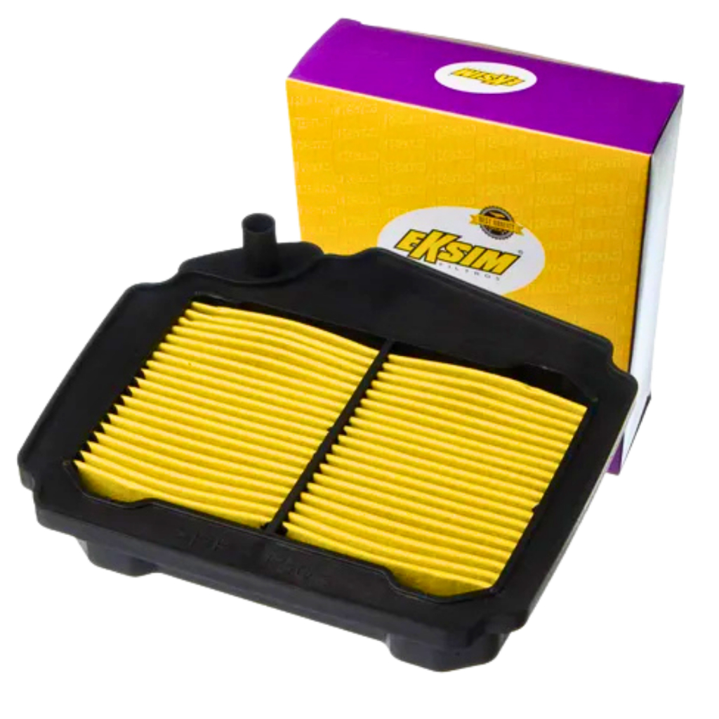 Elemento Filtro de ar scooter Yamaha Neo 115 AT /CVT 2004 até 2013 modelo original Eksin — imagem 2 de 2