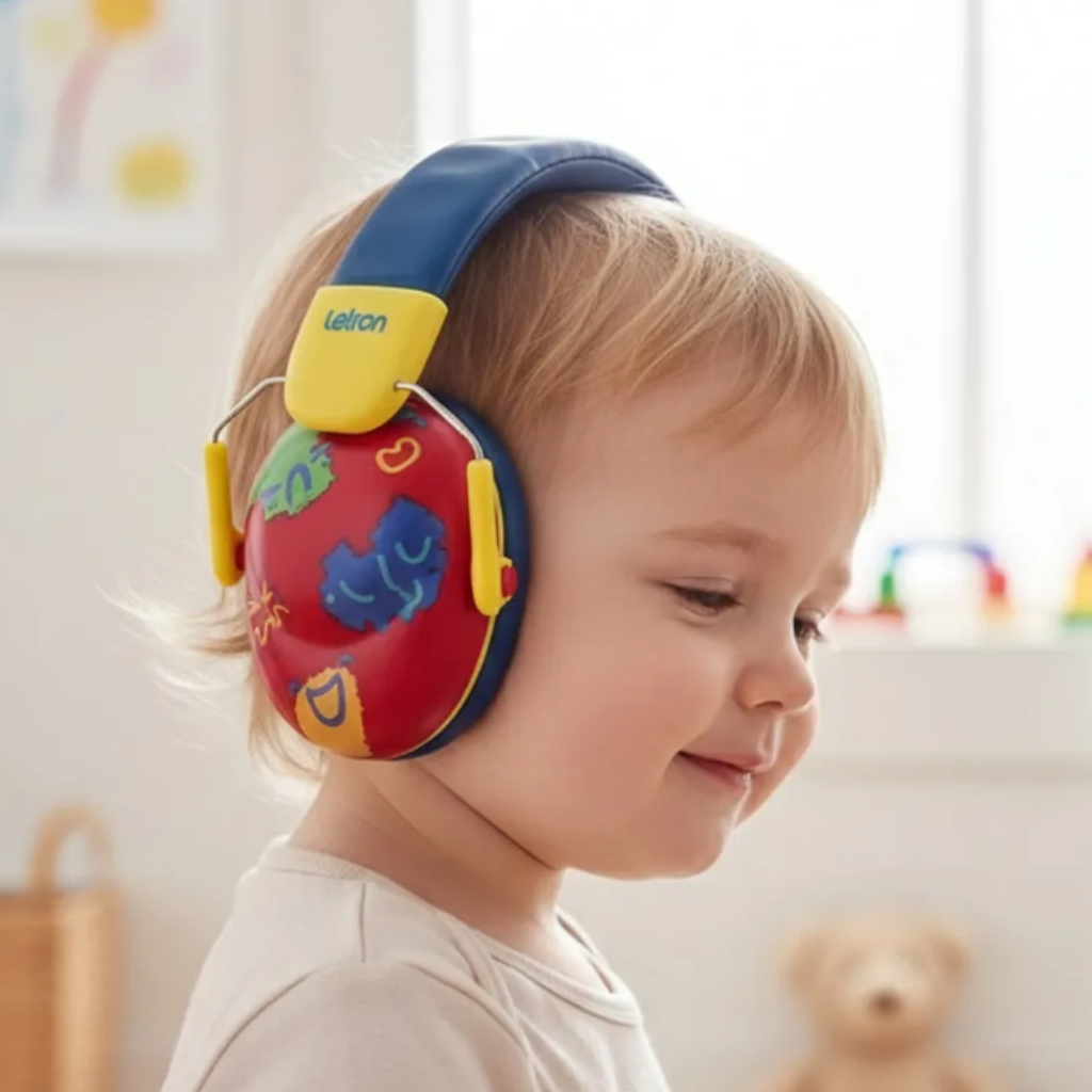 Abafador de Ruído Infantil Ideal para Crianças com Autismo TEA TOD TDAH Sensibilidade Auditiva Ajustável Confortável em Oferta na Shopee