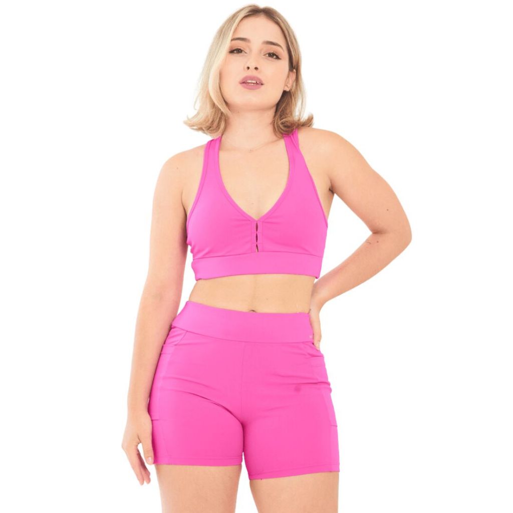 Top Com Bojo Feminino Selene Academia Treino Lançamento Original Top Selene Com Bojo Para Treino