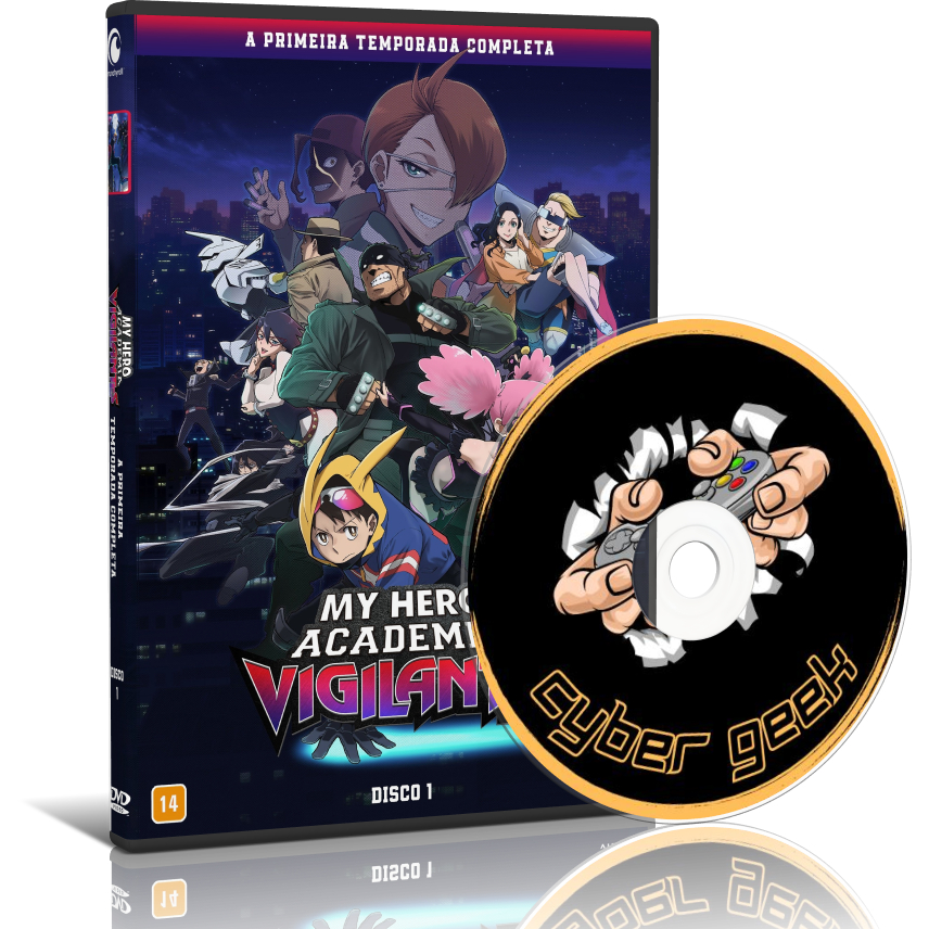 ANIME - MY HERO ACADEMIA: VIGILANTES (DVD AUTORADO)