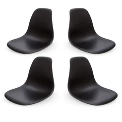 Kit 4 Assentos Reposição para Cadeira Eames Polipropileno