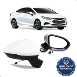 Retrovisor Elétrico Chevrolet Cruze 2017 A 2024 3 Fios
