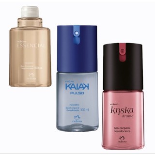 Deo spray HOMEM NATURA kaiak 100ml variados