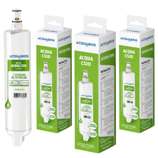 Kit 1 a 3 Refil Classe A Compatível Filtro Consul Cpc30 Cpc31 Cpb34 Cpb35 Cpb36 Cs10 Cor Branco em Oferta na Shopee