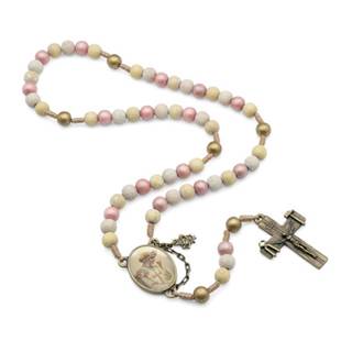 Terço Nossa Senhora La Salete Mad 8mm em Oferta na Shopee