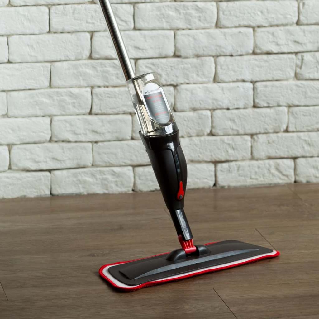 Rodo Mágico Mop Spray Limpeza Refil Microfibra Reservatório Dispenser Borrifador 380ml Multiuso Casa