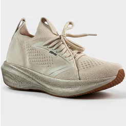 Tênis Feminino Actvitta Gaspea Knit Slip On Leve Tenis Casual Confortável Solado EVA Antiderrapante