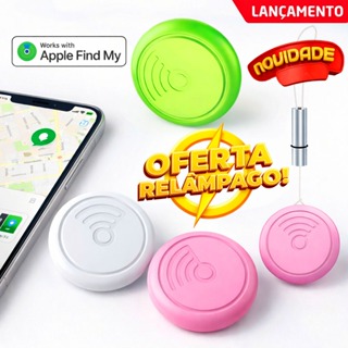 Rastreador GPS Inteligente Tag Mini Anti-Perda Compatível Apple Find My Airtag Chave Carteira Pet em Oferta na Shopee