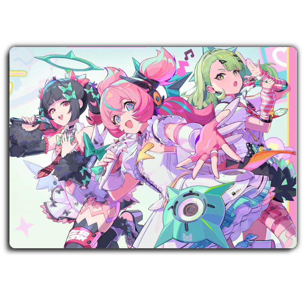 Mousepad Zzz Zenless Zone Zero Com Variações M02 em Oferta na Shopee