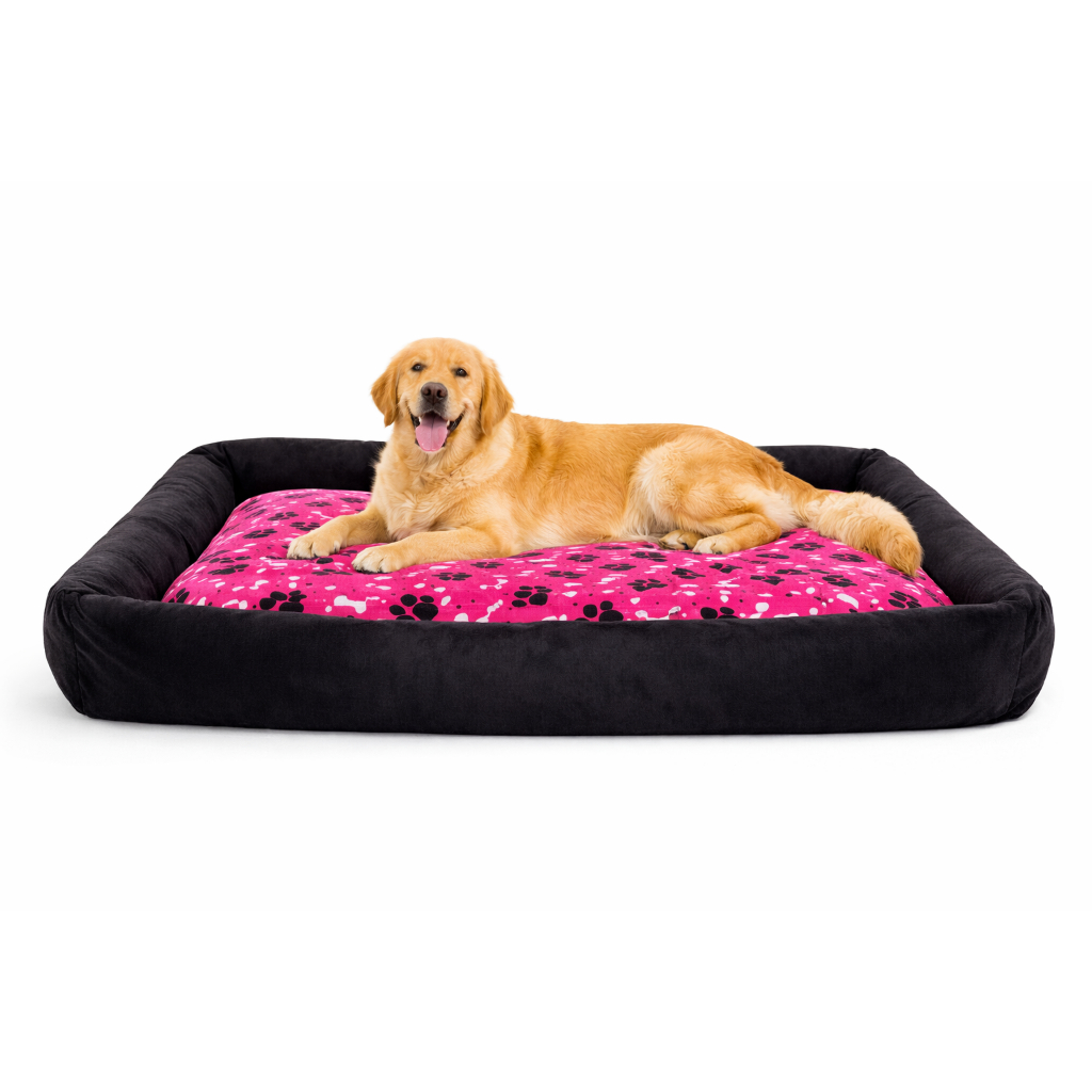 Cama Pet Para Cachorro e Gato Grande e Media 100x87 Cm e 70x50 cm - 100% Lavável Confortável em Oferta na Shopee