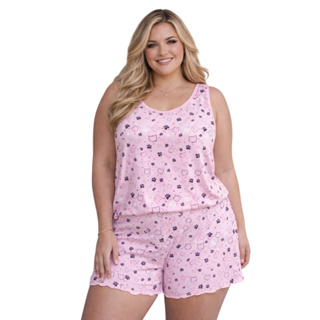 Baby Doll Plus Size Suede Canelado Tamanho Especial 48, 50, 52, 54/ Unidade/ Kit c/2 Pijama Plus Size em Oferta na Shopee