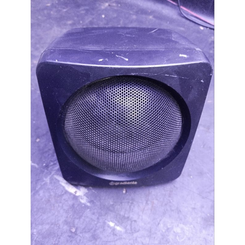 1 caixa de som antigo gradiente ss-1000 usado original
