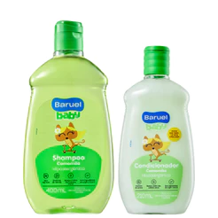 Kit Shampoo 400ml + Condicionador 210ml Camomila Baruel Baby