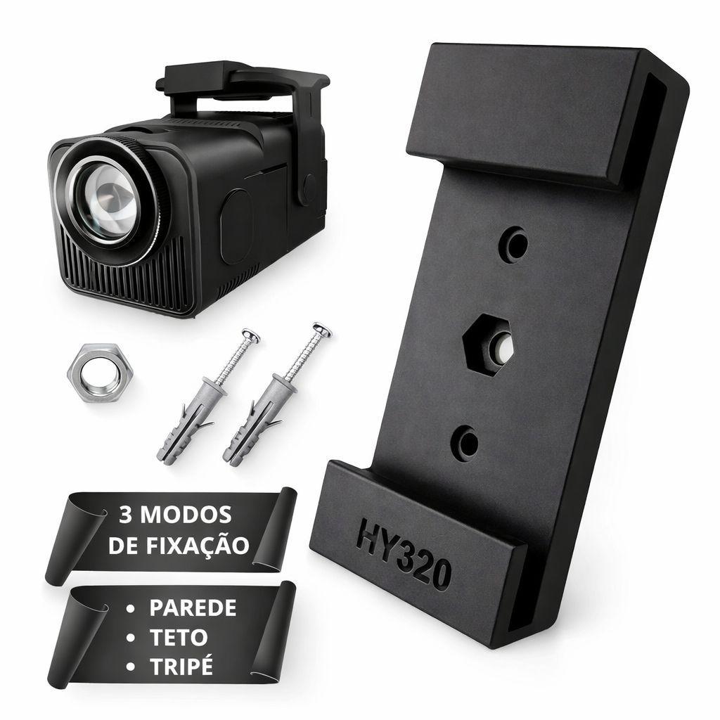 Suporte para Projetor HY320 Salange Magcubic Transpeed Parede Teto Tripé