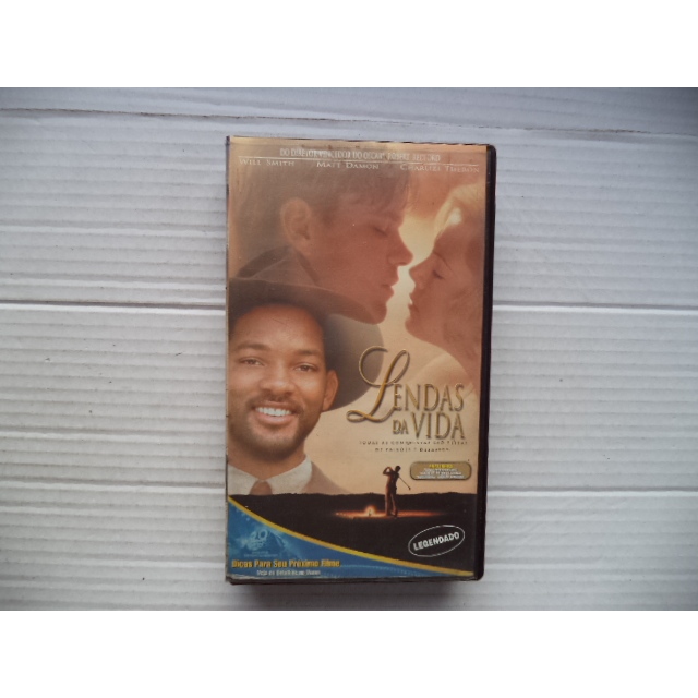 Fita Vhs Lendas Da Vida Original Legendado Will Smith romance