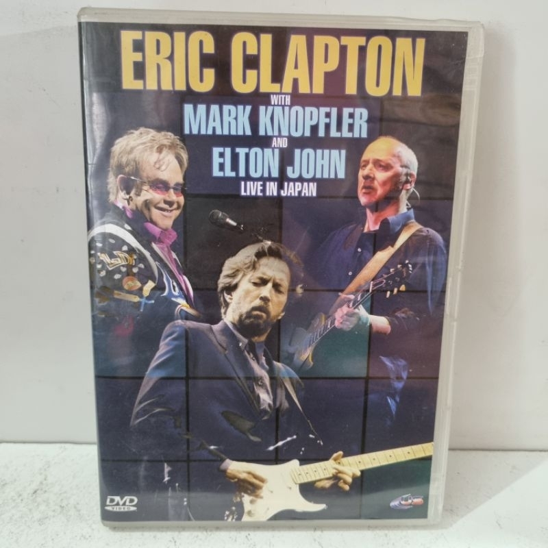 Dvd Original - Eric Clapton with Mark Knopfler and Elton John: Live in Japan