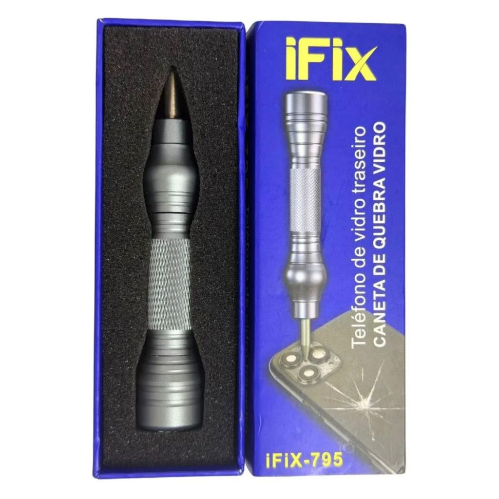 Caneta quebra vidro IFIX 795 Tamp traseira iphone