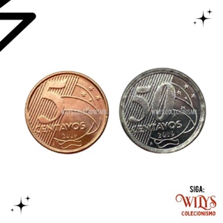 Casal de Moedas cunhadas na Holanda - Letra A em Oferta na Shopee