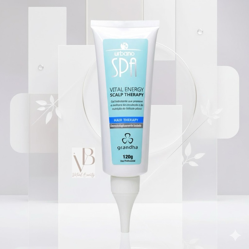 Grandha Gel Tônico Capilar Urbano Spa Blue Vital Energy Scalp Therapy 120g