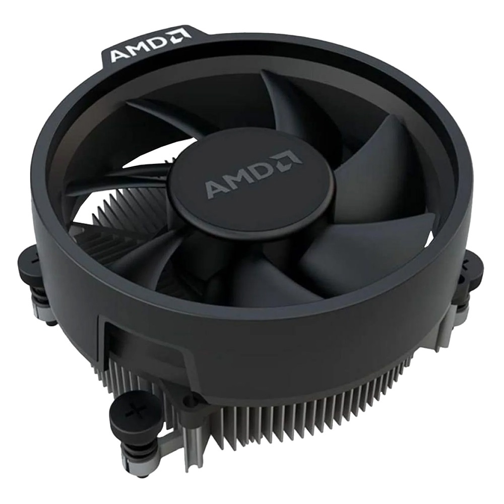 Cooler Para Processador Amd Wraith Stealth Athlon, Ryzen 3, 5 e 7- Am4 - 90mm - Original - Preto