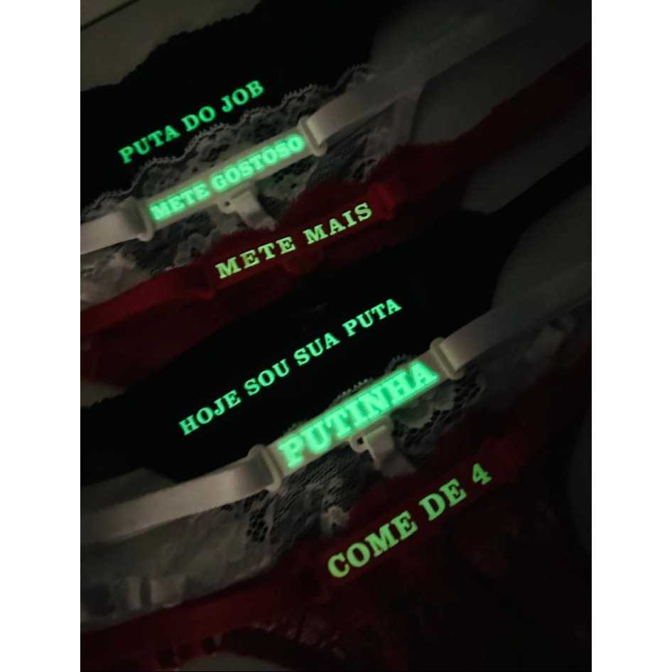 Calcinha Regulável Neon Sexy Brilha no Escuro Florescente Tanga Sensual Serve Tamanho P ao GG em Oferta na Shopee