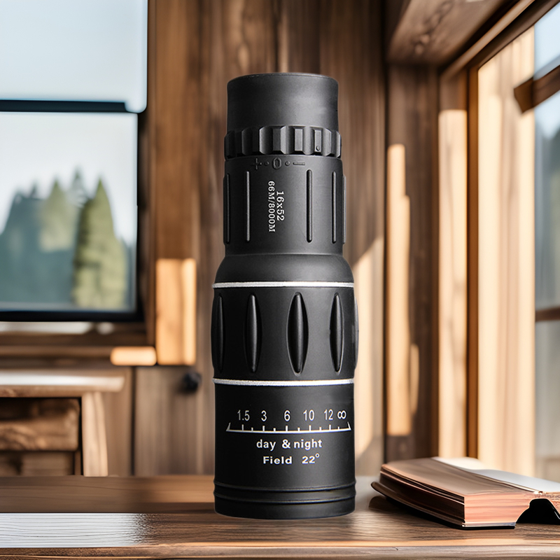 Imagem Monóculo Tático Militar - Luneta Telescópio Profissional Alcance 8km + Capa