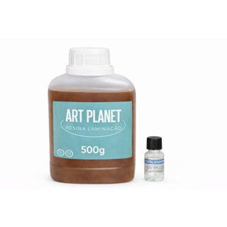 Resina para Laminação Art Planet 500g – Ideal para Fibra de Vidro + Catalisador 7g em Oferta na Shopee