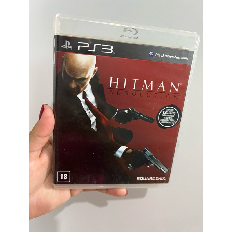 Jogo ps3 Hitman absolution - original mídia física