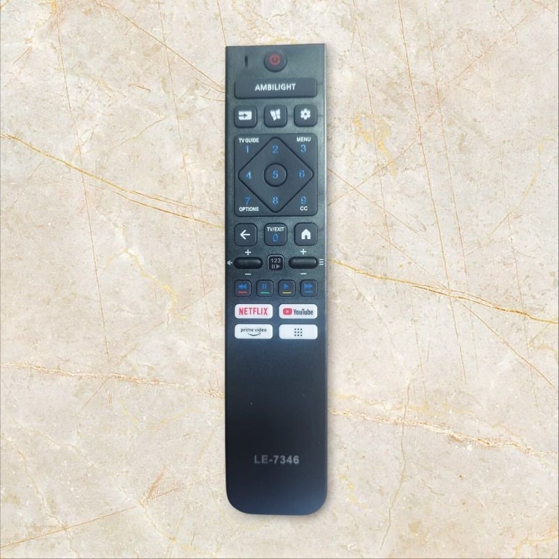 Controle Remoto Smart TV Philips LED Ultra HD 4K Ambilight 50PUG7019 7346