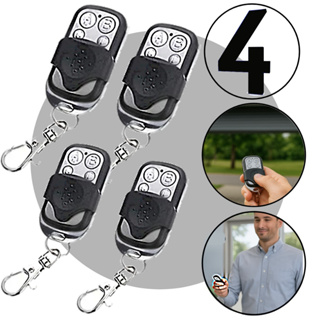 Controle de Portão Eletronico Remoto Compatível 433Mhz Automático Garagem Botões Residencial Universal Serve em Todos em Oferta na Shopee