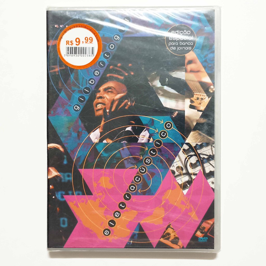 DVD LACRADO Gilberto Gil - Eletroacústico