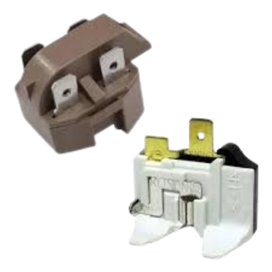 Rele Ptc E Protetor Ptc 1/10 A 1/3 110v Geladeira Freezer