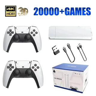 2025 NOVO Vídeo Game Stick M15 Pro 4k 64gb Hdmi Com 2 Controles Se Fio +20mil Jogos em Oferta na Shopee