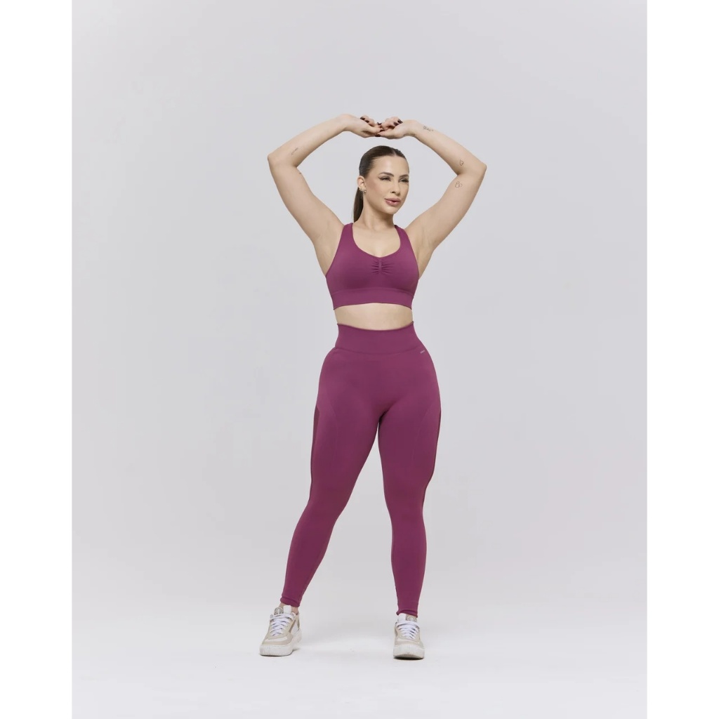 Calça Legging Selene Feminina Sem Costura Academia Esportiva em Oferta na Shopee
