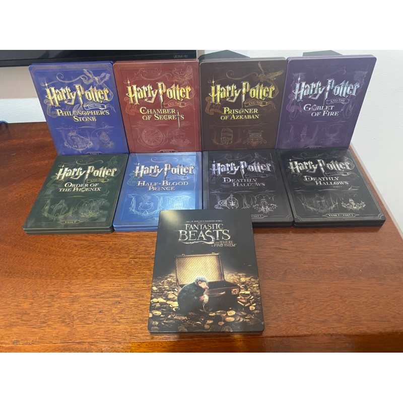 Steelbook Harry Potter + Animais fantásticos