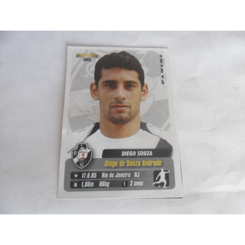 Retirada do álbum campeonato brasileiro 2012 Diego Souza Vasco