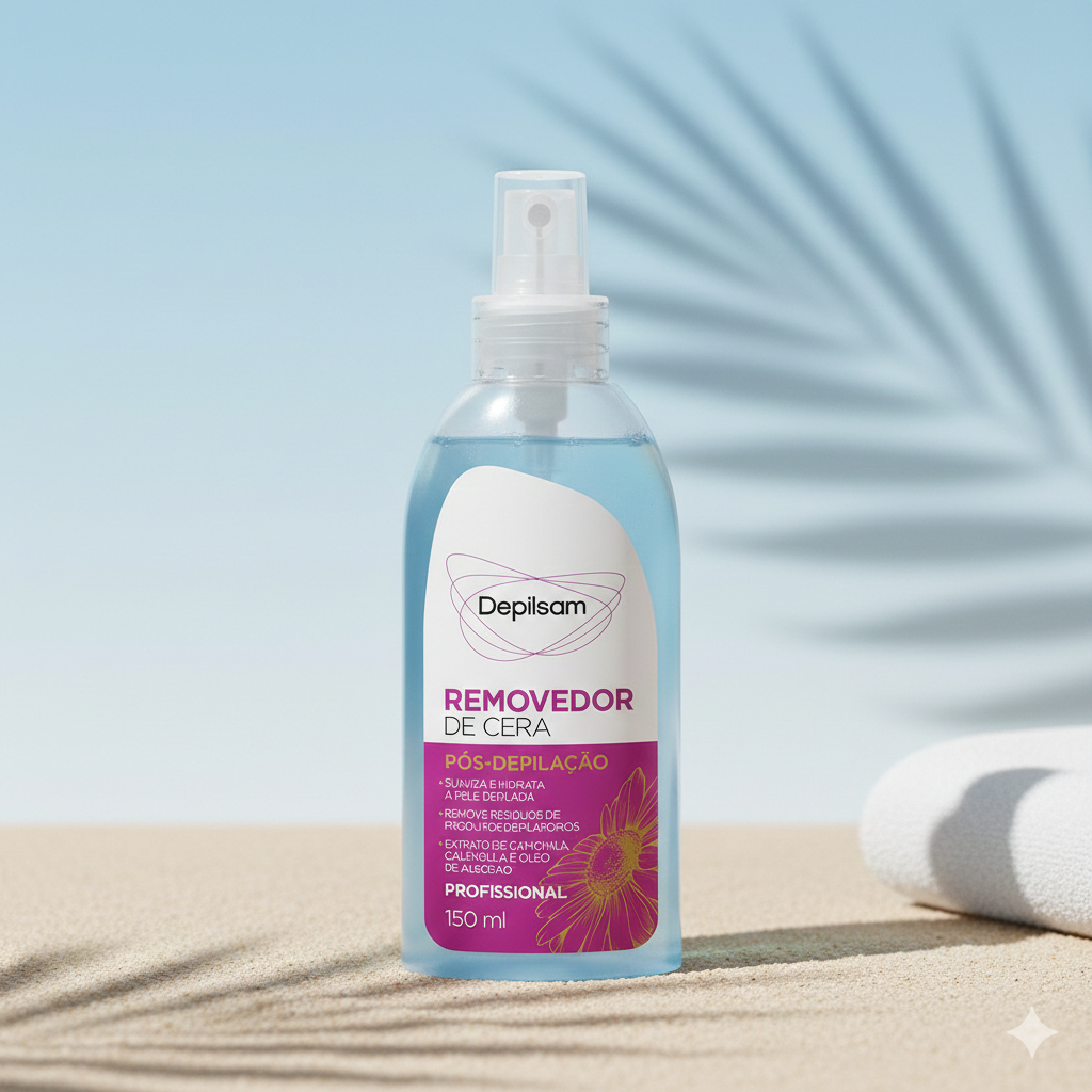 Removedor de Cera Depilsam 150Ml em Oferta na Shopee