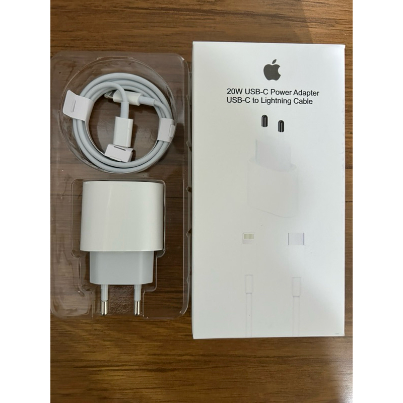 carregador turbo USB -C Apple 20W com cabo Lightning