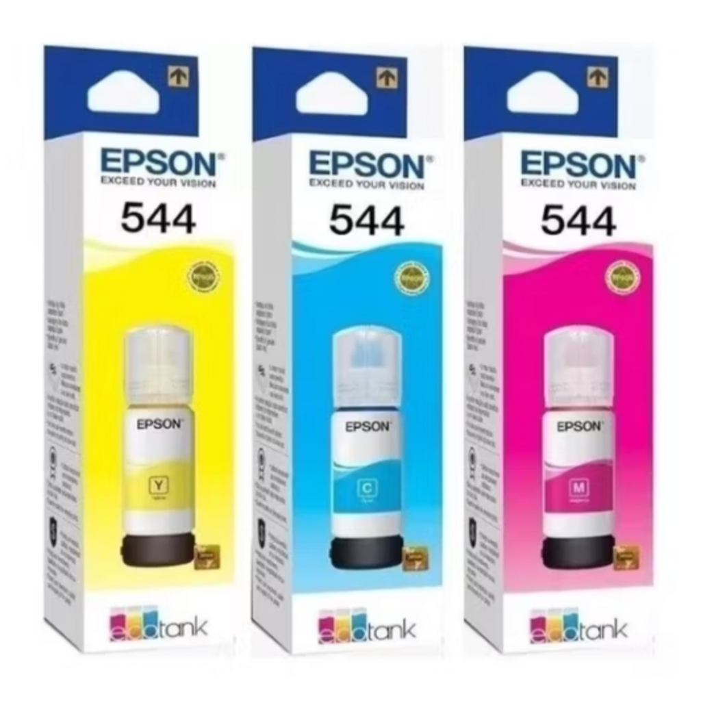 KIT 3 REFIL TINTA T544 (SÓ COLORIDAS) em Oferta na Shopee