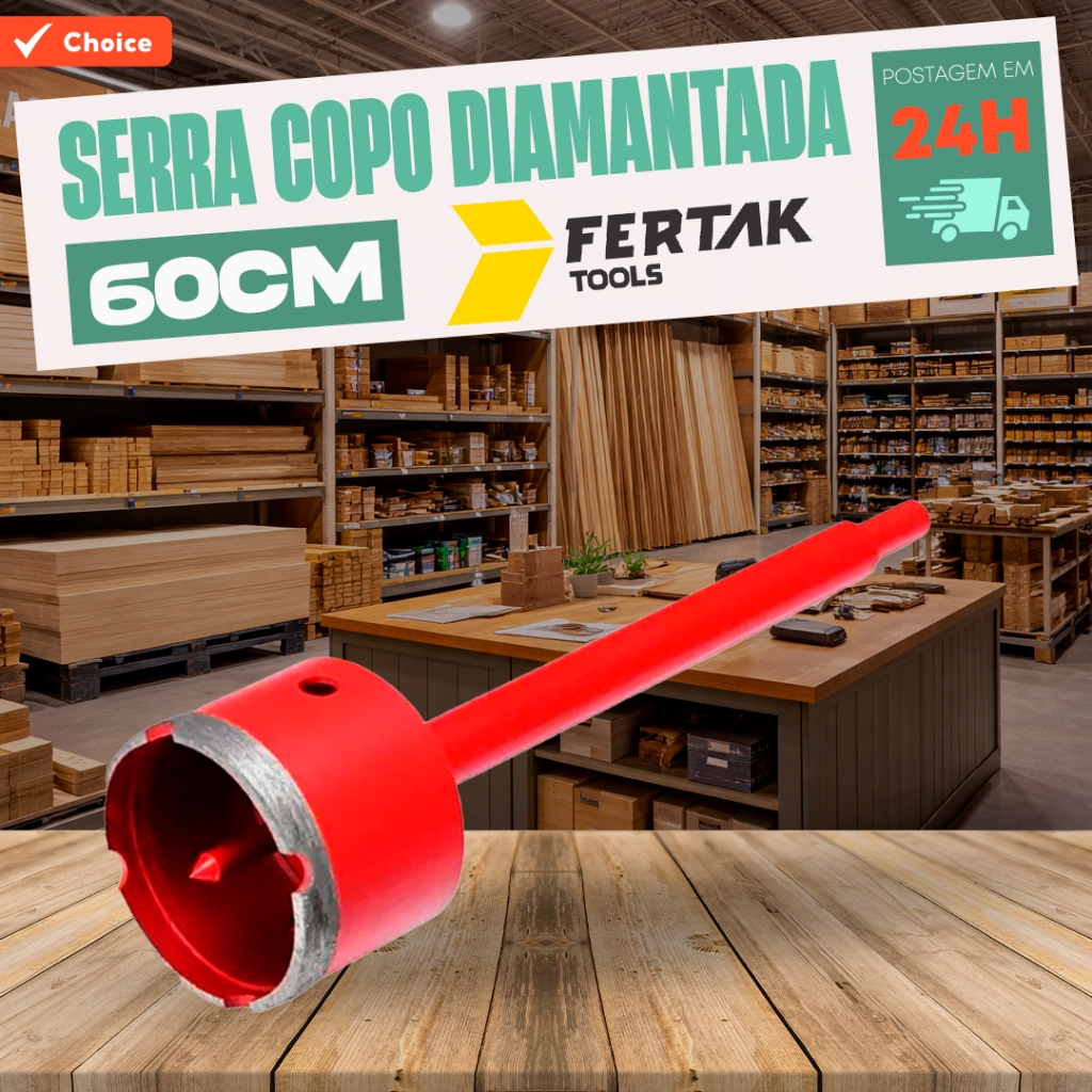 Serra Copo Diamantada 60mm  Com Qualidade Serra Copo Broca Diamantada Furadeira Para Mandril