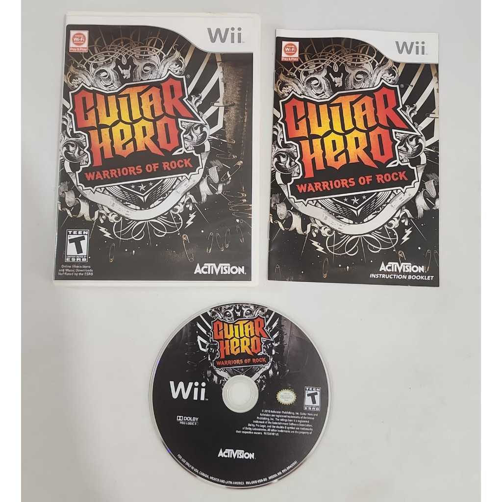 Guitar Hero Warriors Of Rock - Nintendo Wii ( USADO )