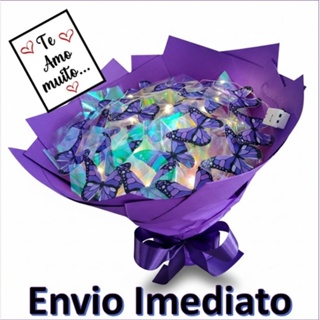 Buquê de 20 Borboletas Iluminado com LED + Cartão de Brinde - Presente Criativo Namorados e Aniversário em Oferta na Shopee