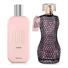 Combo Glamour Secrets Black Colônia 75ml + Egeo Dolce Colônia 90ml O Boticário Kit Presente Feminino-Original