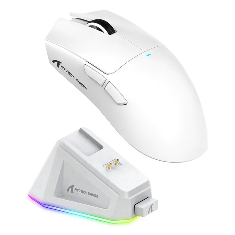 Mouse Gamer Attack Shark X11 com Sensor PAW3311 de Alta Precisão