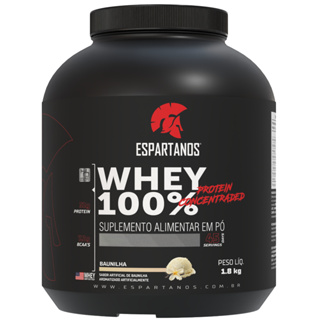 Whey Protein Concentrado 1800g WPC 80 - Espartanos em Oferta na Shopee
