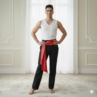 FAIXA CIGANO PARA CINTURA EM CETIM COM 35 CM DE LARGURA -UMBANDA-ENVIAMOS O MAIS RÁPIDO POSSÍVEL--- sem a blusa e a calç em Oferta na Shopee