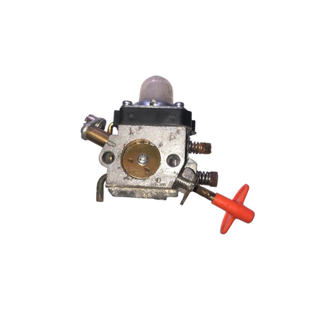Carburador Roçadeira 43cc 49cc 50cc Motor 2 Tempos Compatível Bike Motorizada